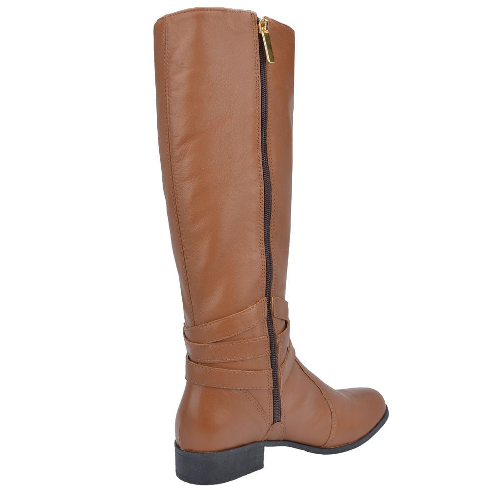 Bota cano store longo plus size