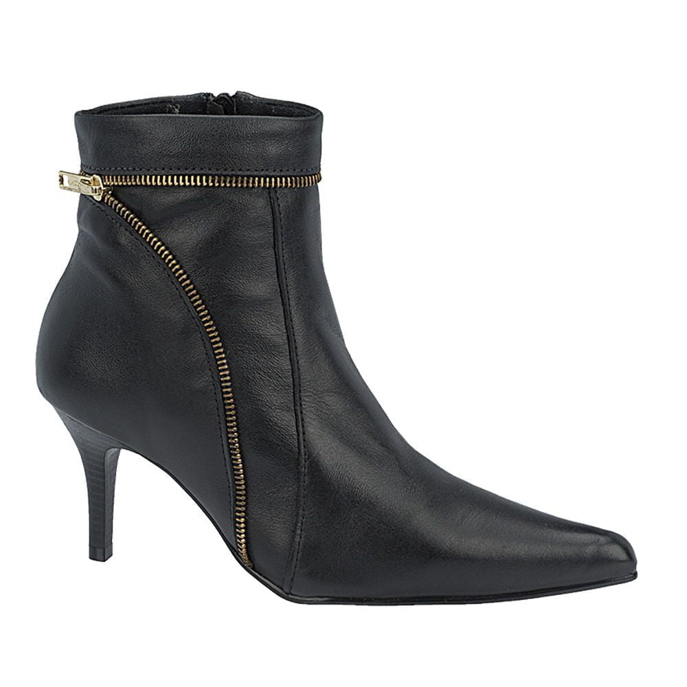 Botas Femininas Cano Curto - 1243BO - PRETO - 37