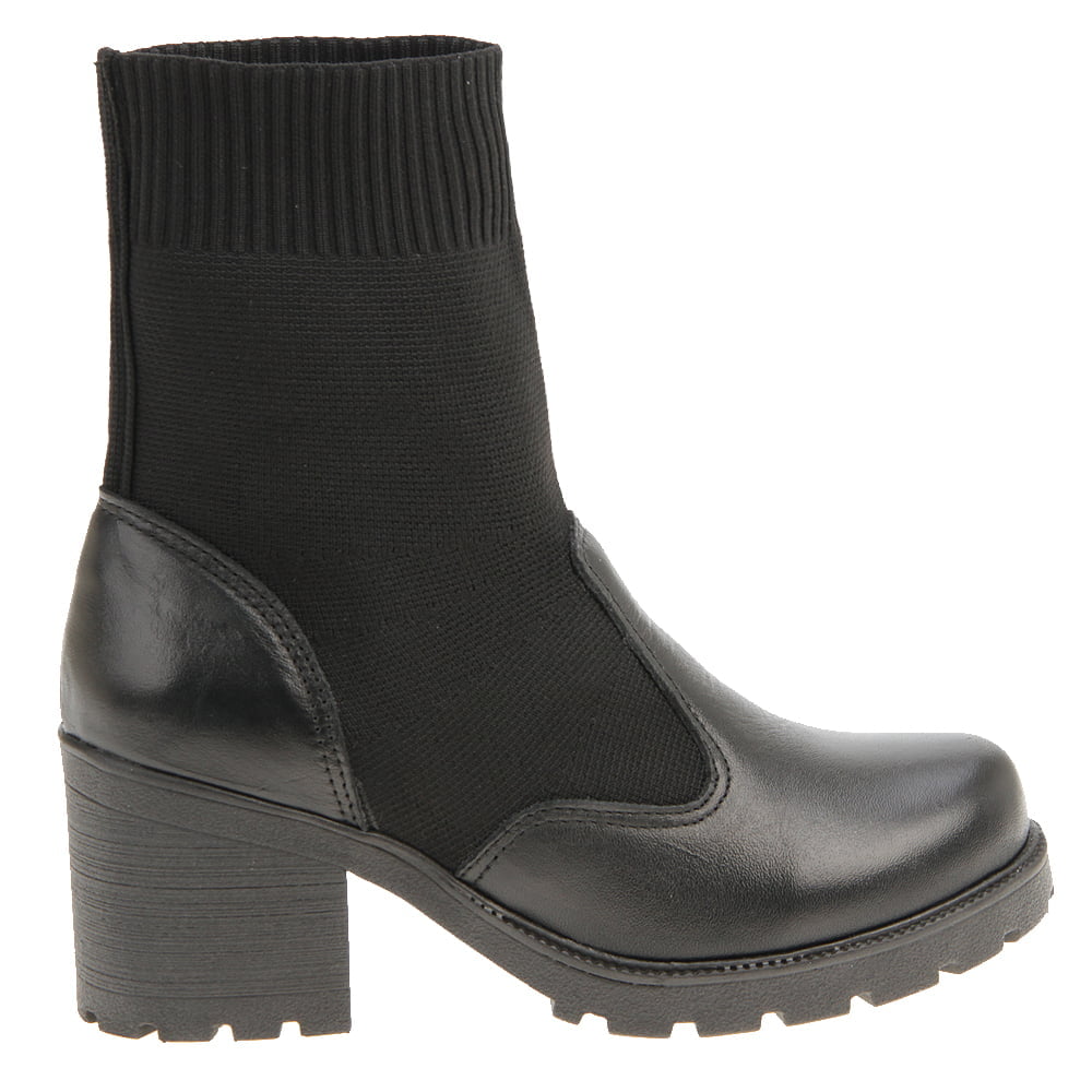 BOTAS FORRADAS COM LÃ - 100PBA - PRETO - 34