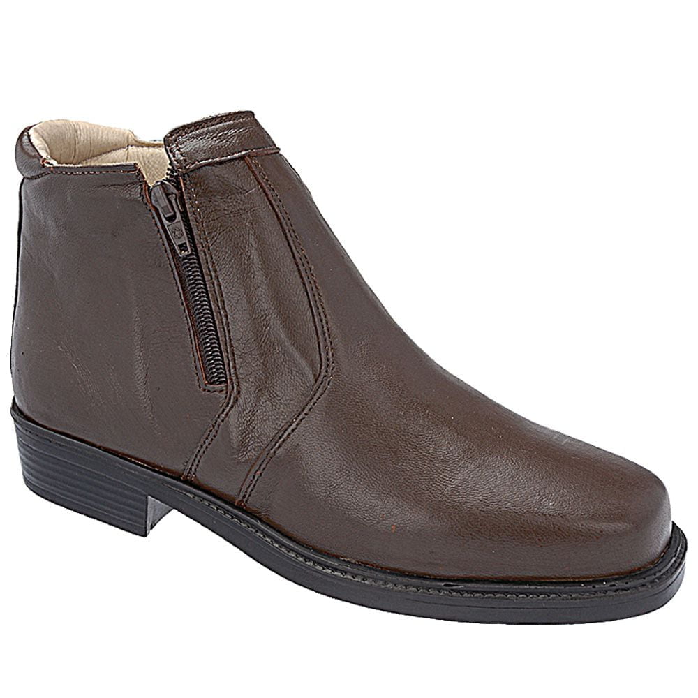 BOTAS FORRADAS COM LÃ MASCULINAS - 1004PM3 - PRETO - 40