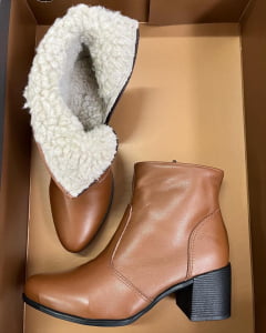 Botas Forradas com Lã Feminina - 400BA Caramelo