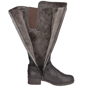 Botas Para Neve Forradas com Lã Natural de Carneiro - 11002NGII - PRETO - 37 